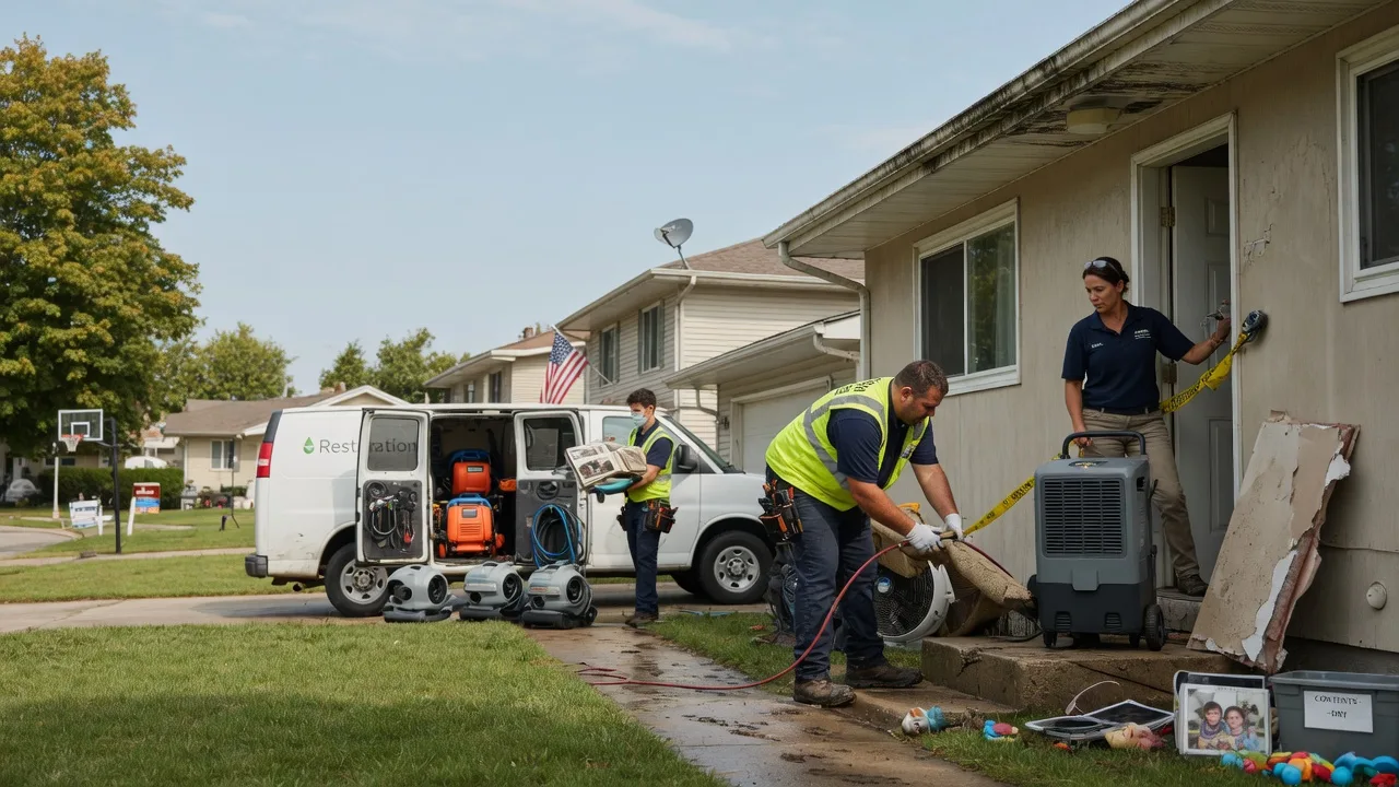 Water Damage Restoration in Brohard, WV near me